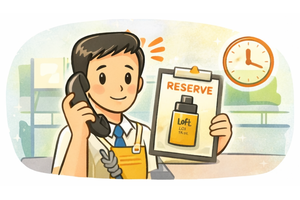 手順3：可能なら取り置きを相談する